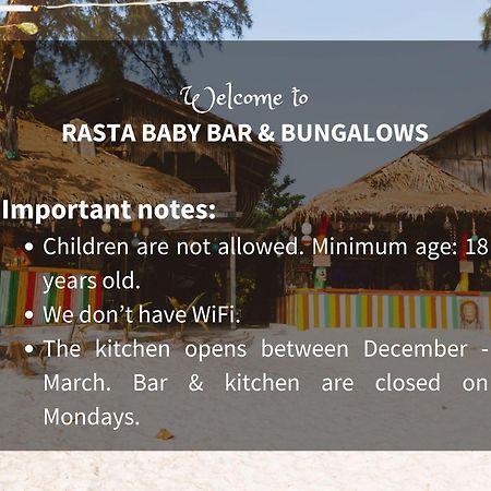 קו פאיאם Rasta Baby Bar & Bungalows - Suitable For Young Travelers מראה חיצוני תמונה